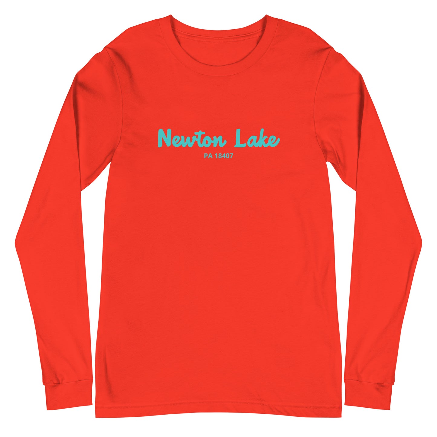 Newton Lake PA 18407 Unisex Long Sleeve Tee
