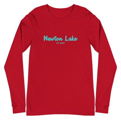 Newton Lake PA 18407 Unisex Long Sleeve Tee