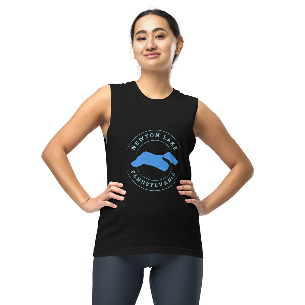 Newton Lake Pennsylvania Sleeveless Shirt