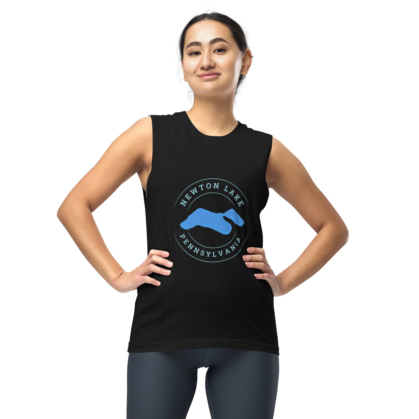 Newton Lake Pennsylvania Sleeveless Shirt