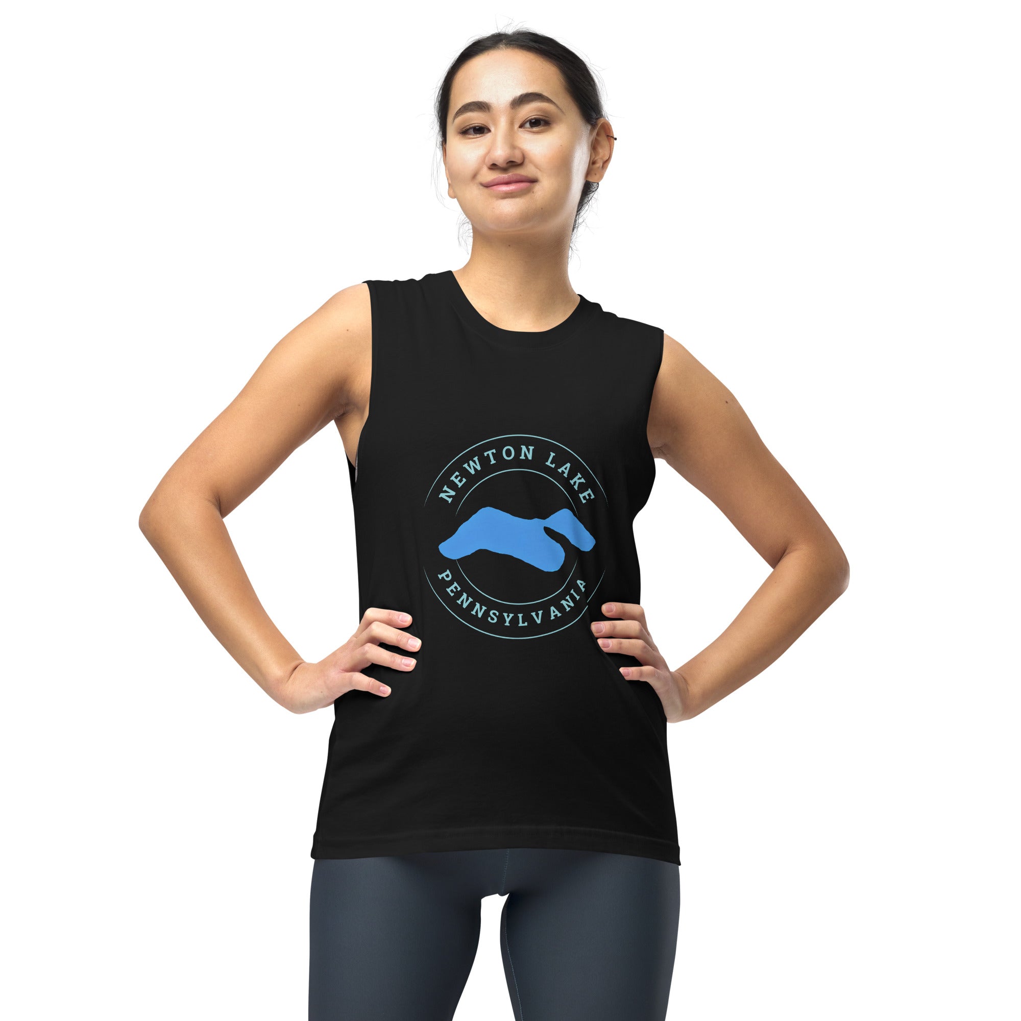 Newton Lake Pennsylvania Sleeveless Shirt