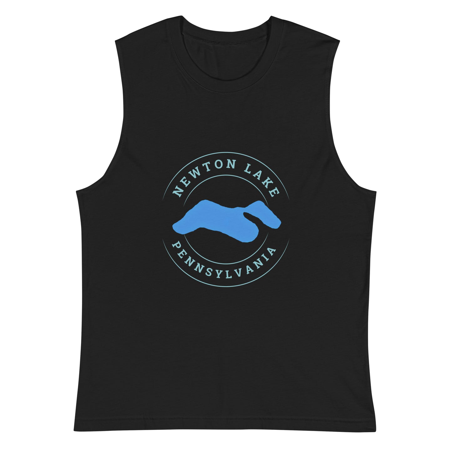 Newton Lake Pennsylvania Sleeveless Shirt