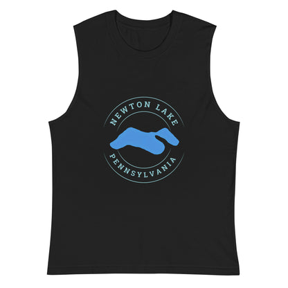 Newton Lake Pennsylvania Sleeveless Shirt