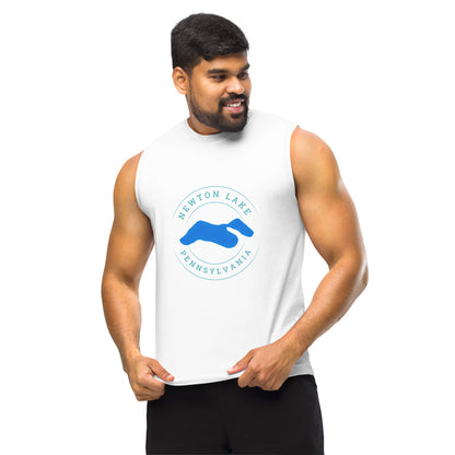 Newton Lake Pennsylvania Sleeveless Shirt