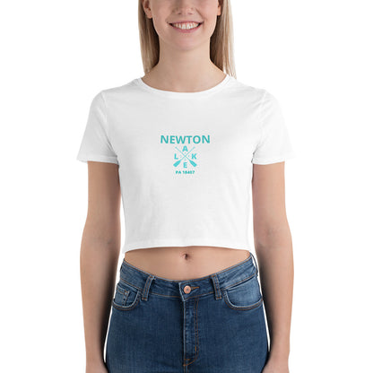 Newton Lake X Oars 18407 PA Women’s Crop Tee