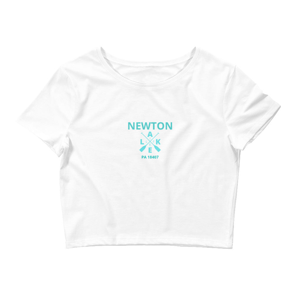 Newton Lake X Oars 18407 PA Women’s Crop Tee