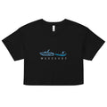 Wakesurf Boat & Surfer Women’s crop top