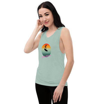 Paddle Princess at Sunset Ladies Tank