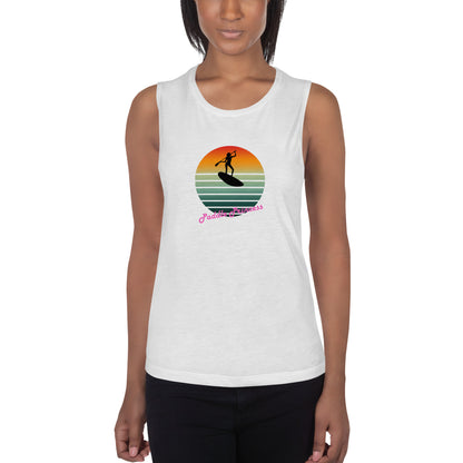 Paddle Princess at Sunset Ladies Tank