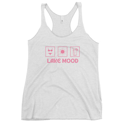 Lake Mood Bikini Sun Drink Women's Racerback Tank