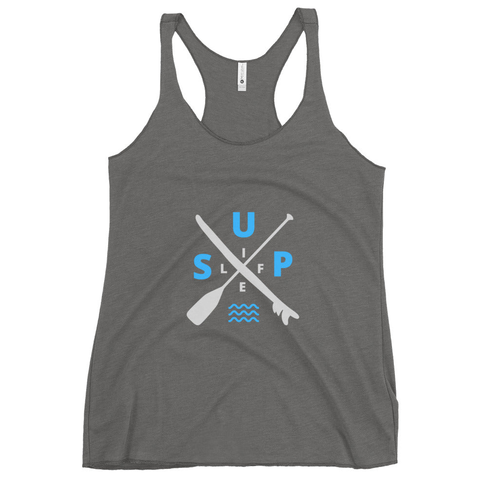 SUP Life Paddle X Board Paddleboard Women's Racerback Tank