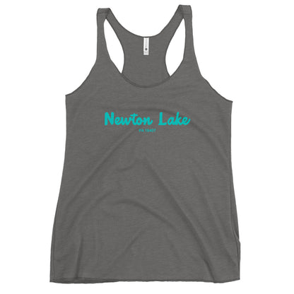 Newton Lake PA 18407 Women's Racerback Tank