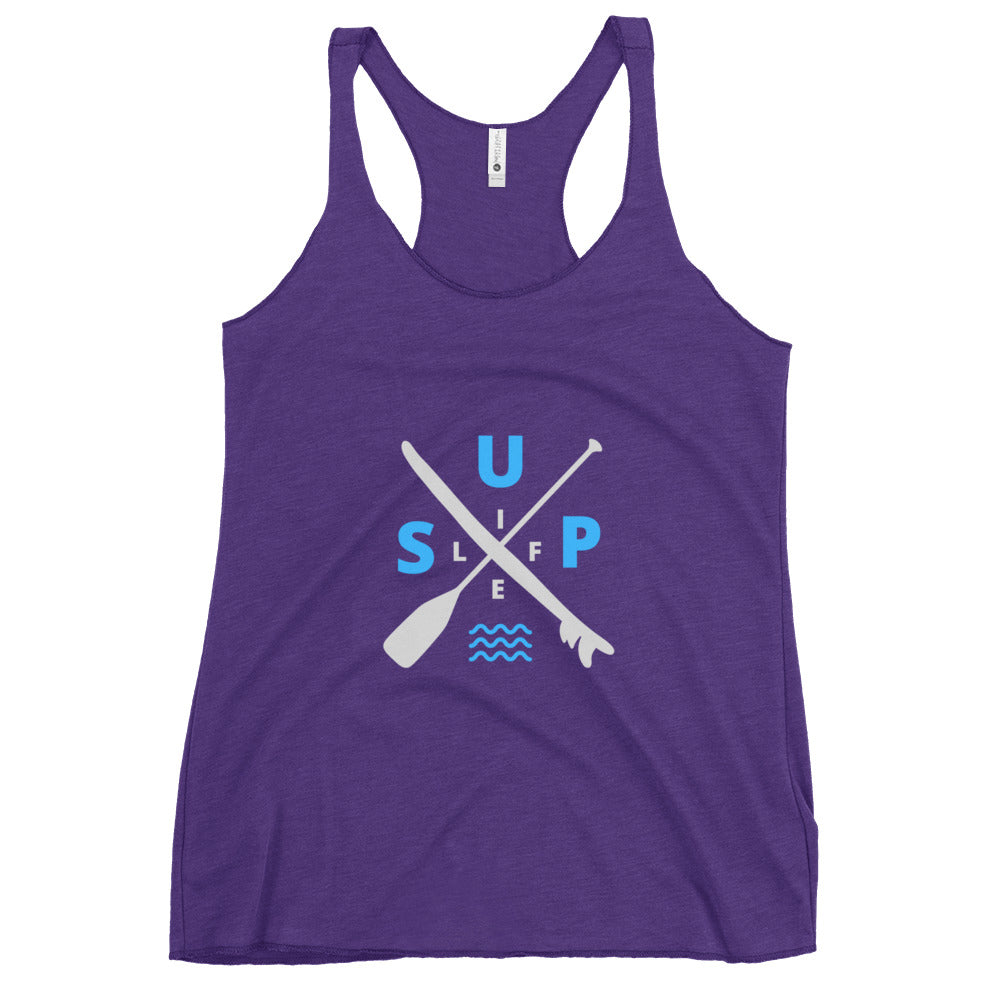 SUP Life Paddle X Board Paddleboard Women's Racerback Tank