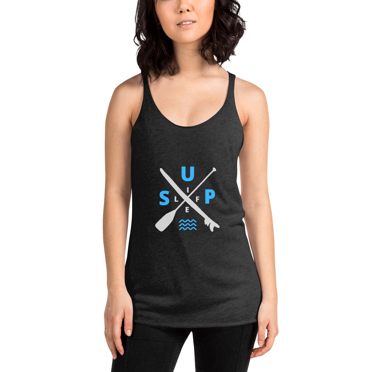 SUP Life Paddle X Board Paddleboard Women's Racerback Tank