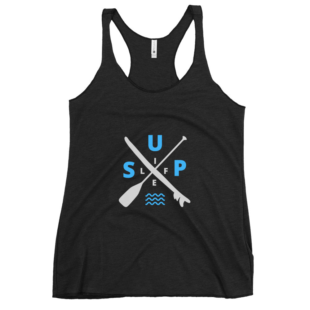 SUP Life Paddle X Board Paddleboard Women's Racerback Tank
