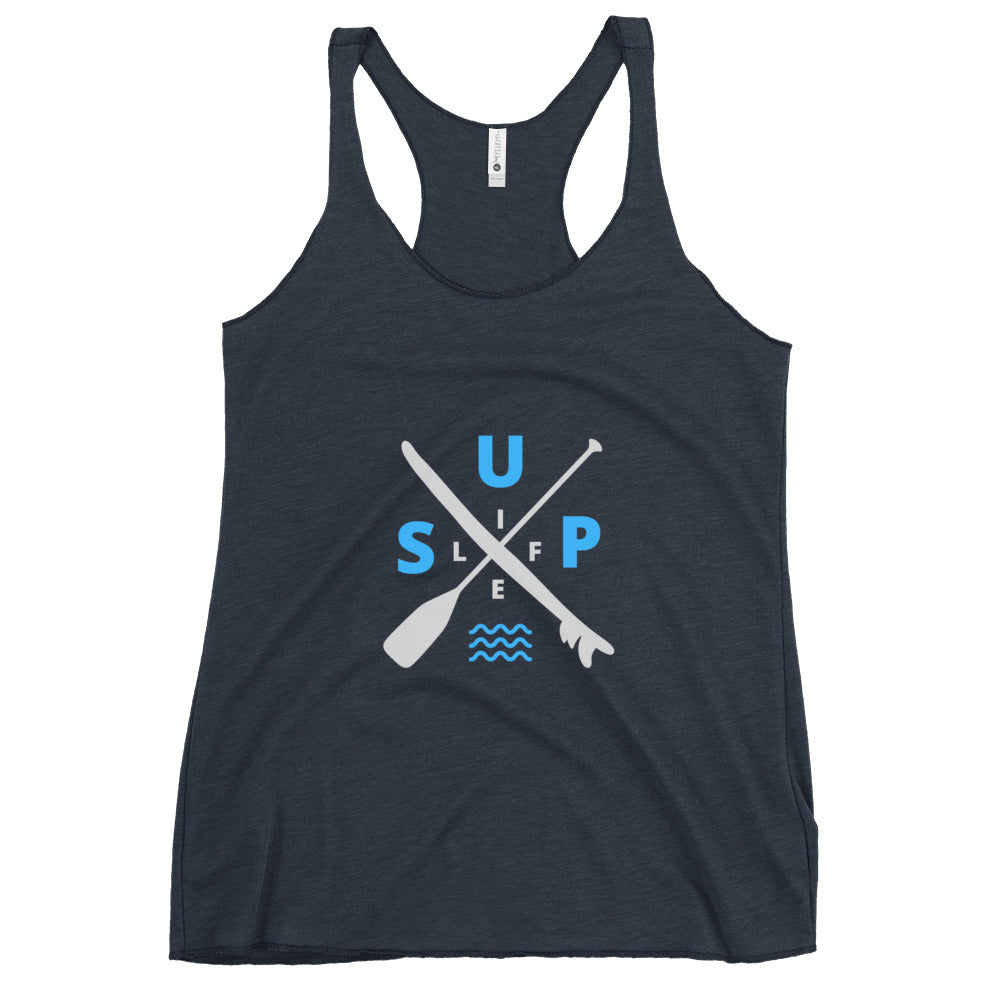 SUP Life Paddle X Board Paddleboard Women's Racerback Tank