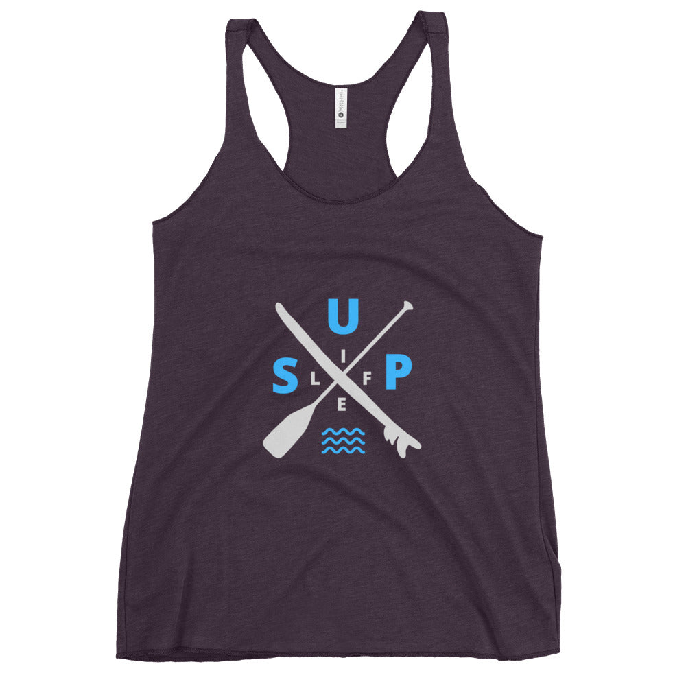 SUP Life Paddle X Board Paddleboard Women's Racerback Tank