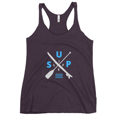 SUP Life Paddle X Board Paddleboard Women's Racerback Tank