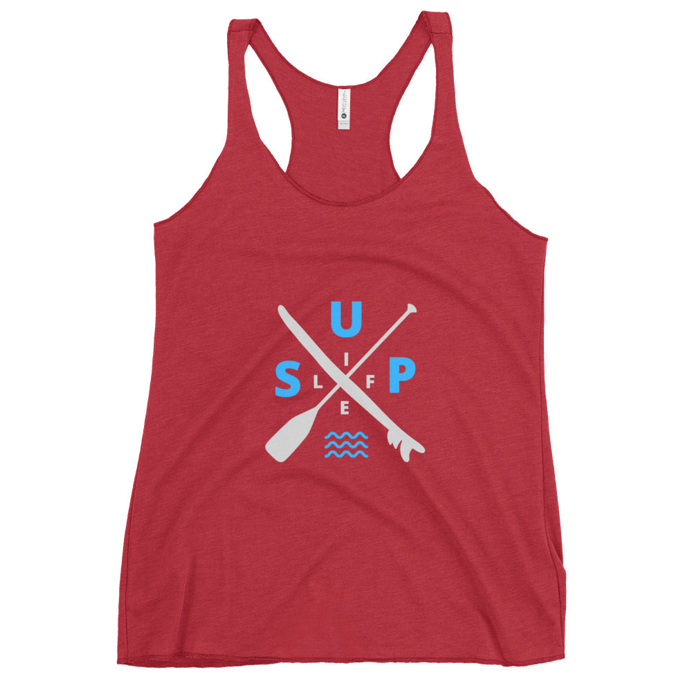 SUP Life Paddle X Board Paddleboard Women's Racerback Tank