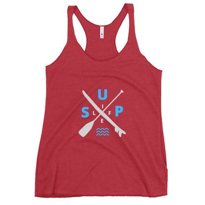 SUP Life Paddle X Board Paddleboard Women's Racerback Tank