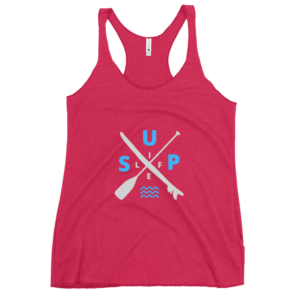 SUP Life Paddle X Board Paddleboard Women's Racerback Tank