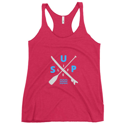 SUP Life Paddle X Board Paddleboard Women's Racerback Tank
